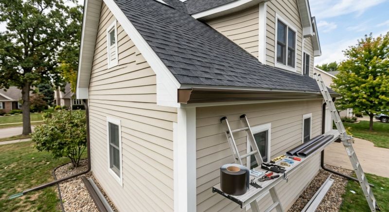 Aluminum Gutter Replacement in Roseville, CA