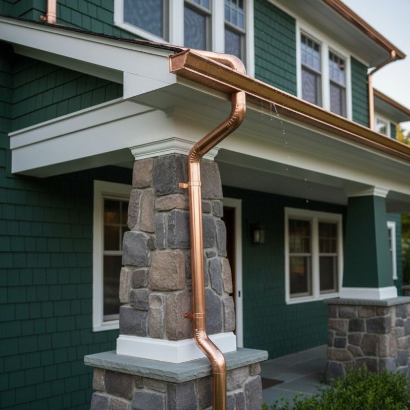 Copper Gutter Installation in Clarksville, TN
