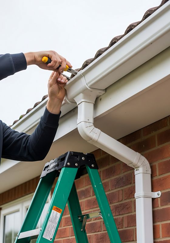 Loose Gutter Repair in Sacramento, CA