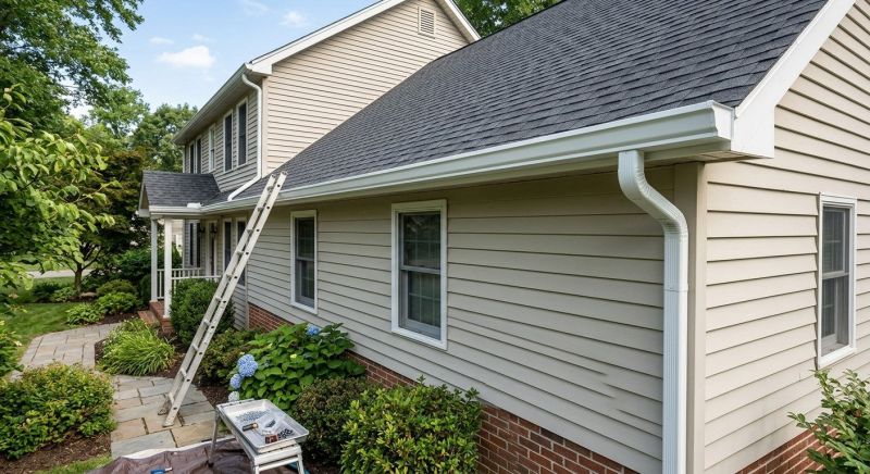 Seamless Gutter Replacement in Clarksville, TN